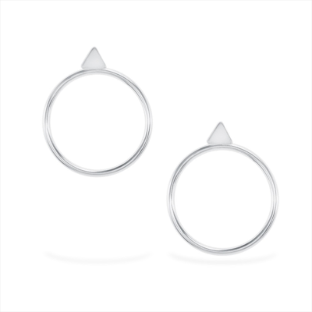 Uncommon James Little Flirt Earrings- Silver